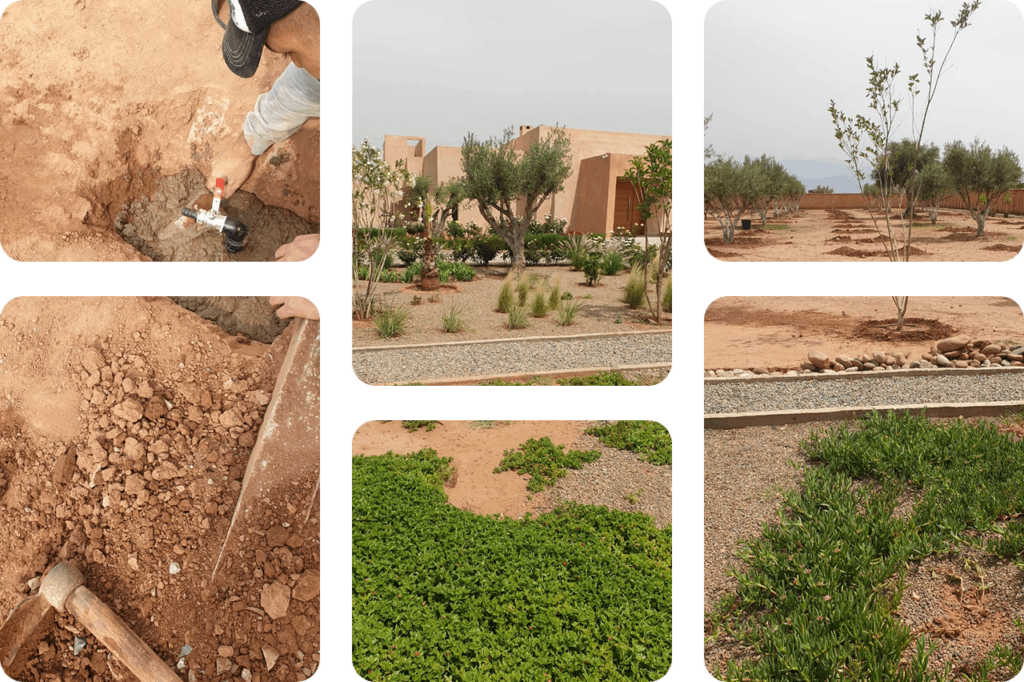 Travaux d&rsquo;aménnagement d&rsquo;une ferme