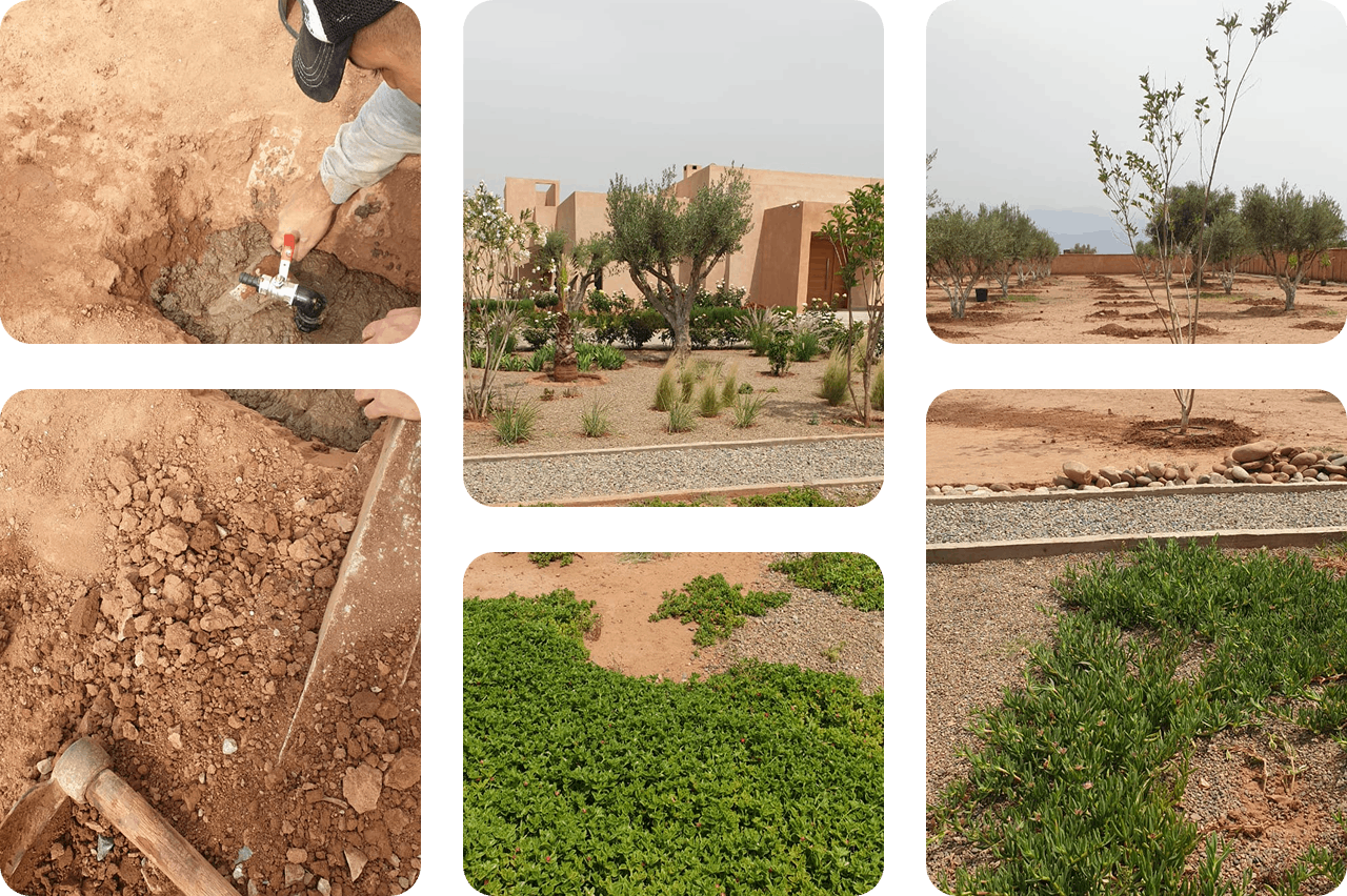 Travaux d&rsquo;aménnagement d&rsquo;une ferme