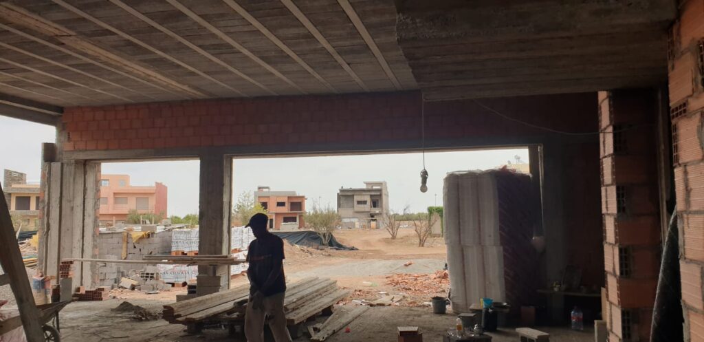 Construction d une villa Route orika (7)