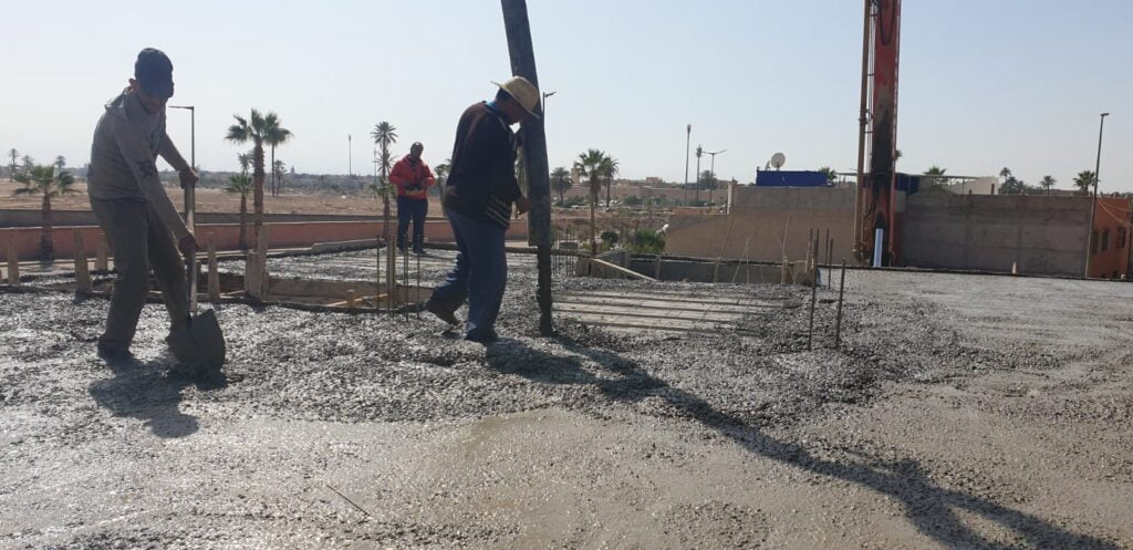 Construction dune villa lotissement kaoutar (12)