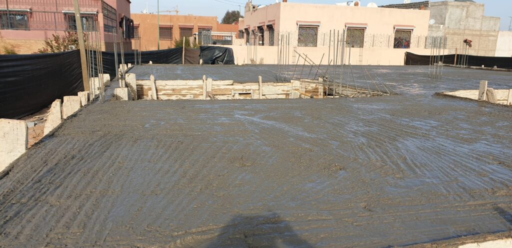 Construction dune villa lotissement kaoutar (13)