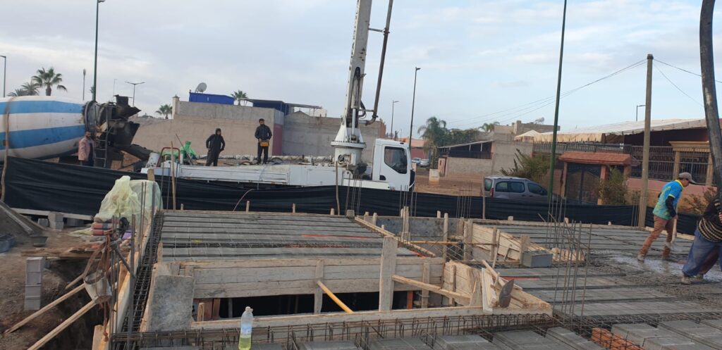 Construction dune villa lotissement kaoutar (17)
