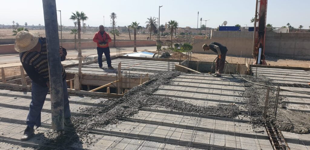 Construction dune villa lotissement kaoutar (9)