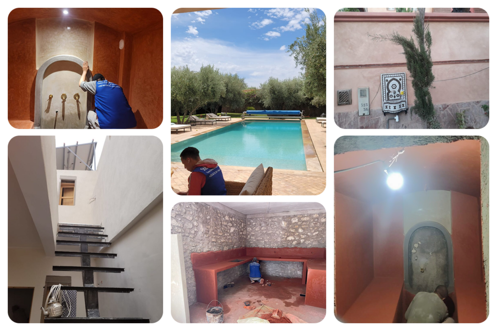 Construction d&rsquo;une villa, Targa