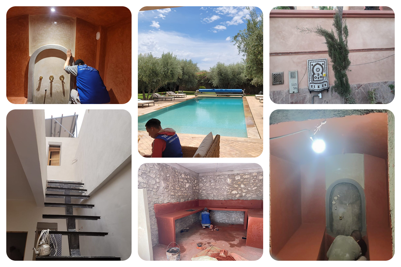 Construction d&rsquo;une villa, Targa